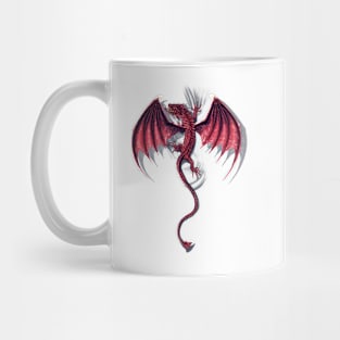 Scarlet Dragon Mug